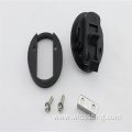 Marine Nylon Plastic Deck Slam Latch Black Pull Round Locked